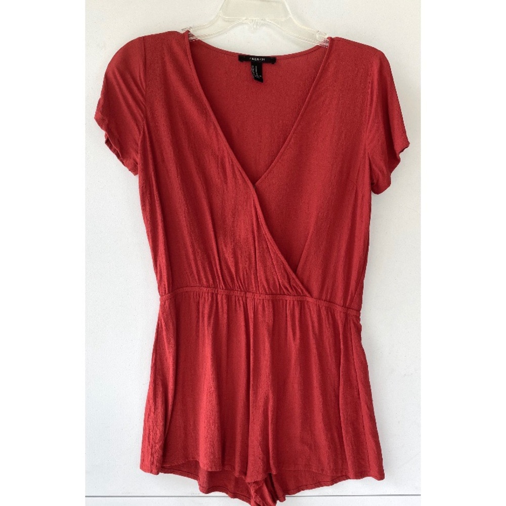 Forever 21 | Coral V-neck Romper